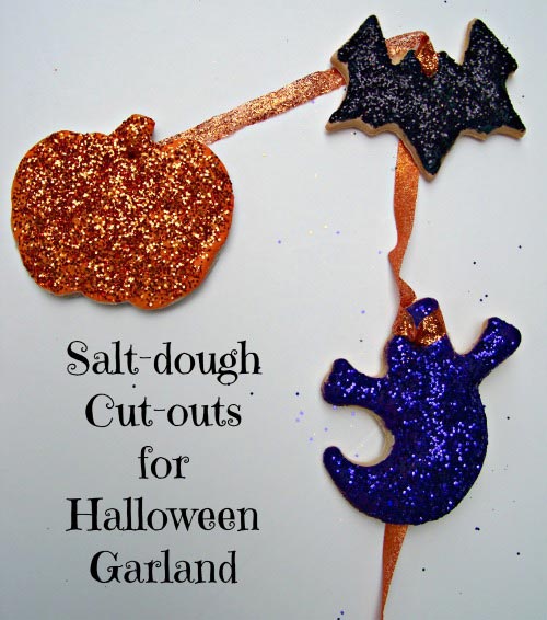 Halloween Salt Dough Decorations for Kids to make