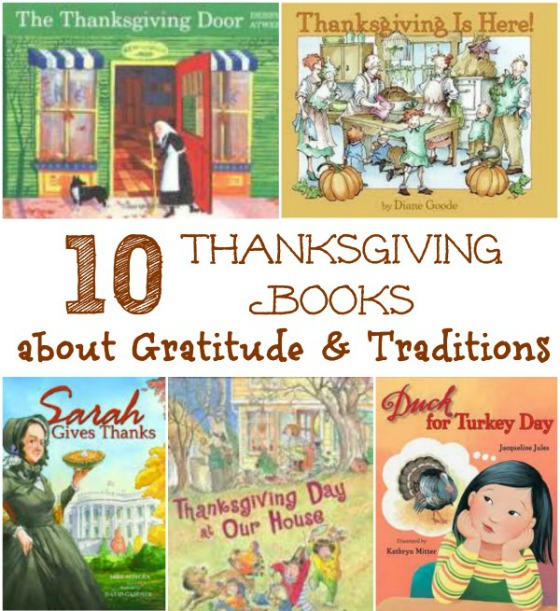 10 Thanksgiving Books about Being Thankful