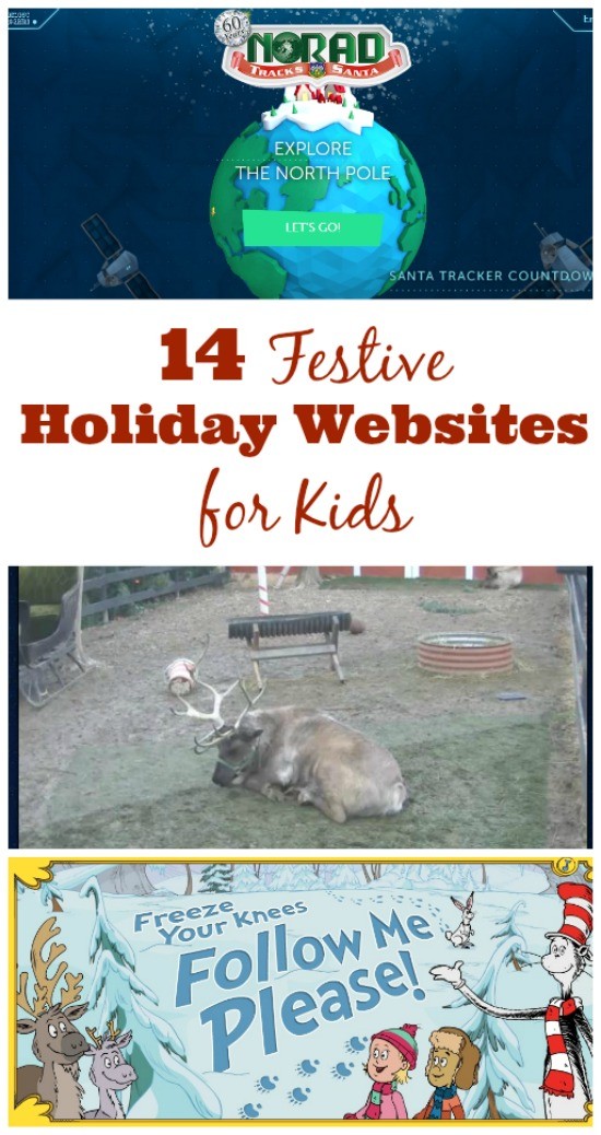 Christmas websites and online christmas activities