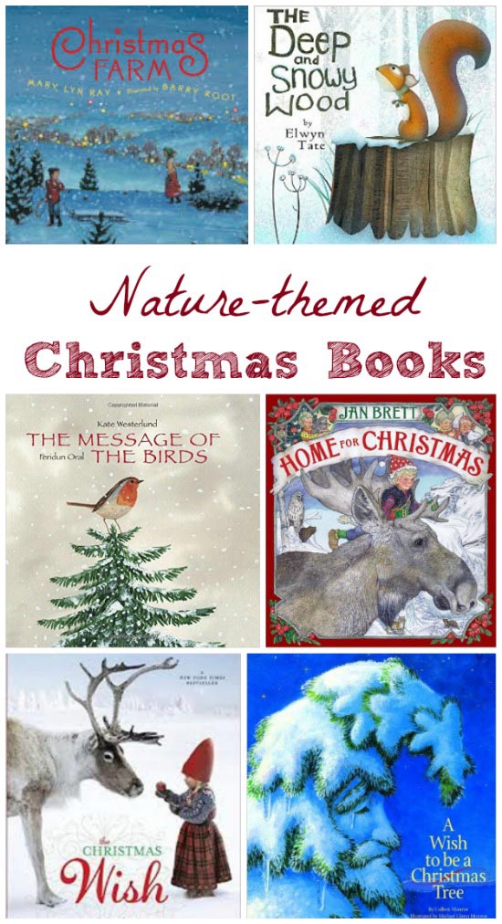 Kids Christmas books with nature themes