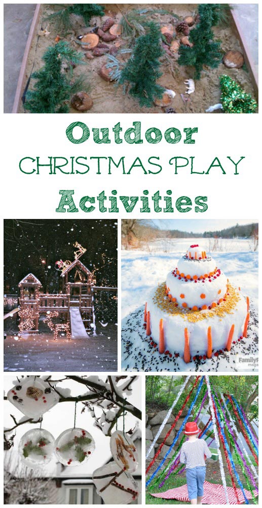 Outdoor Christmas Activities for kids