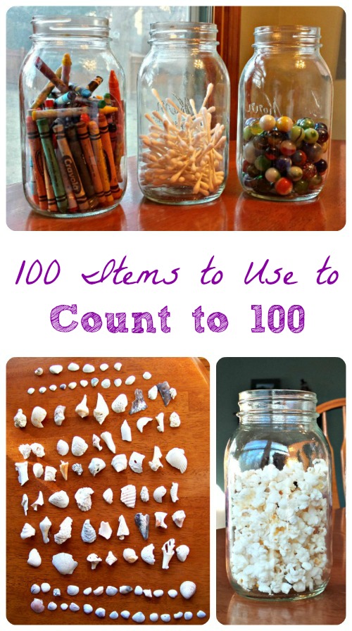 100 Items for 100th day of school activities for kids
