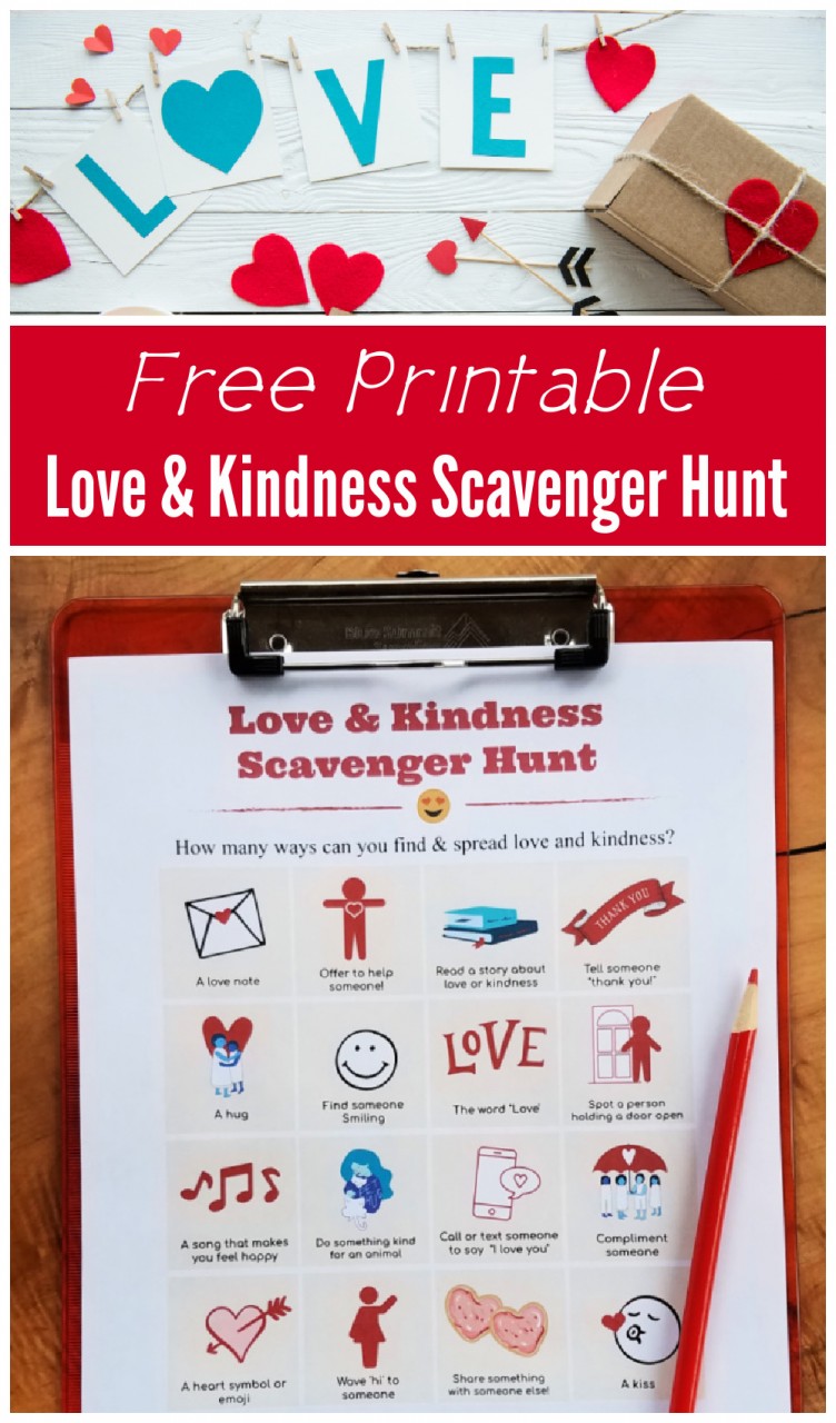 Kindness Scavenger Hunt