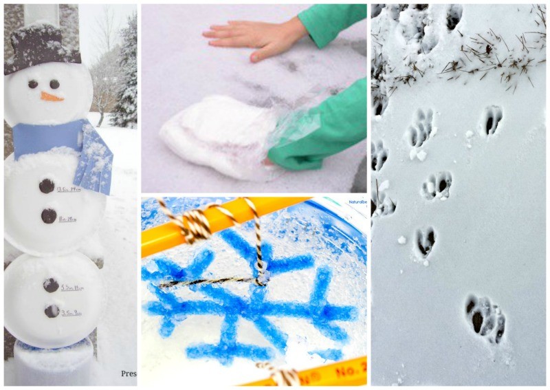 science experiments with snow 