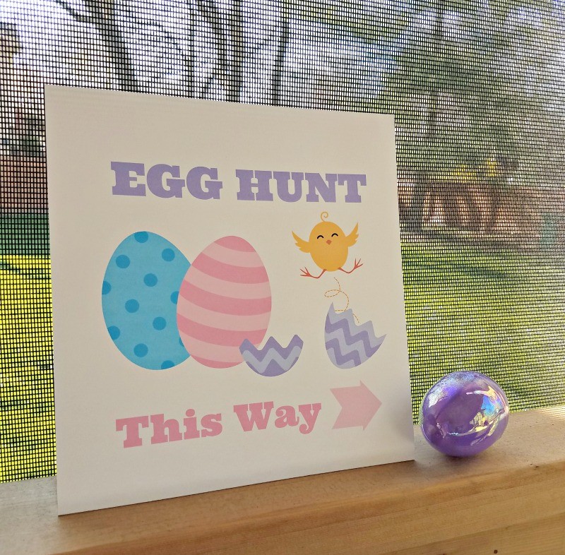 How to set up an outdoor Easter Egg Hunt