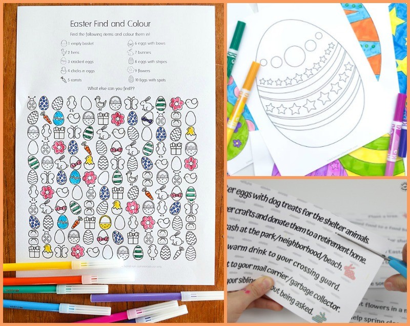 Free printable Easter games for kids and adults