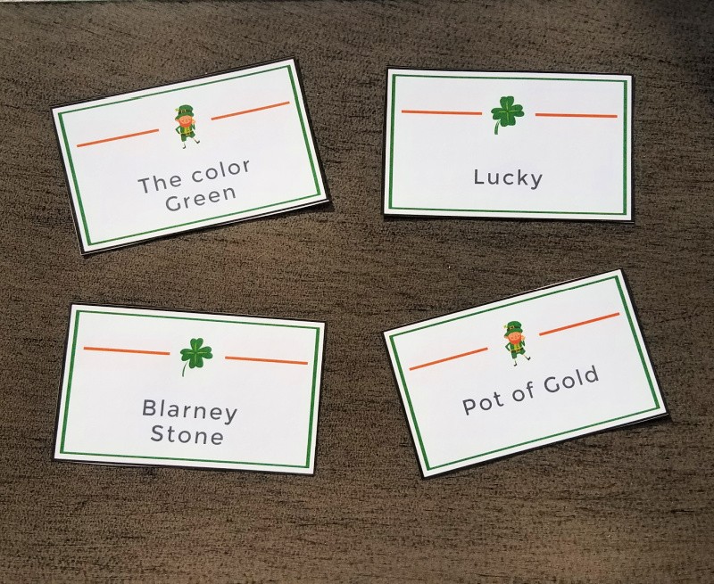 st patricks day games printable