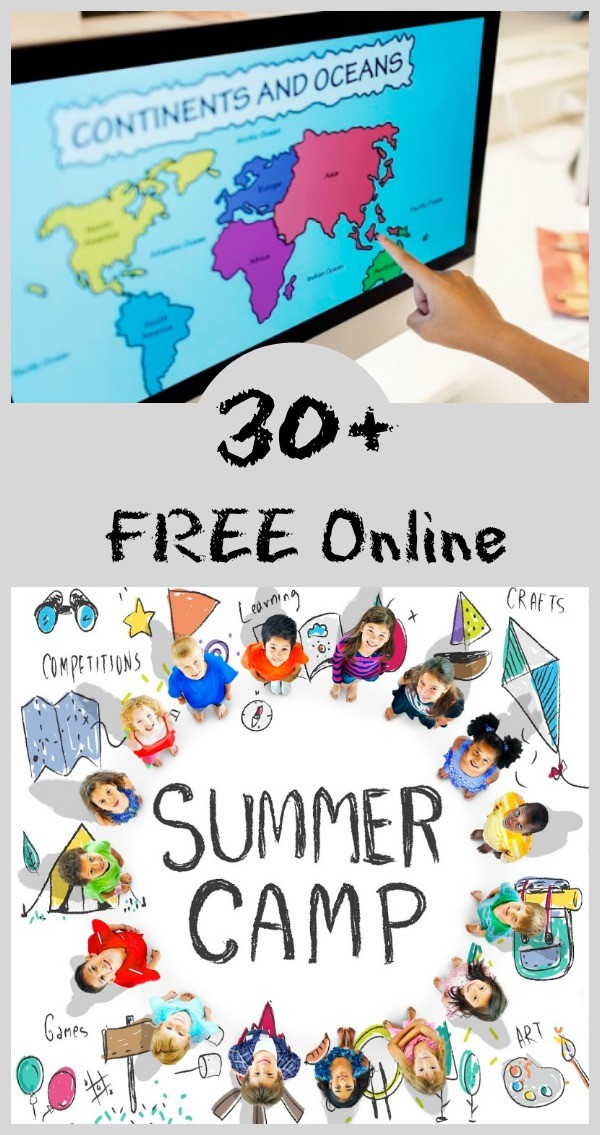 30 FREE Online Summer Camps & Kids & Teens