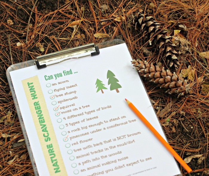 Printable scavenger hunts for summer - ideas for preschool, kids, tweens and teens!