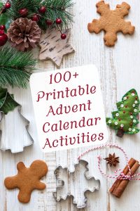 Printable activities for a Christmas countdown
