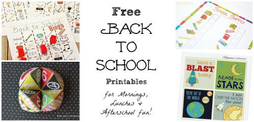 free printables for first day of school