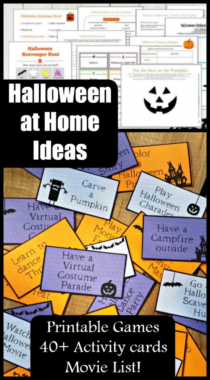 Halloween Scavenger Hunt ideas for trick or treating